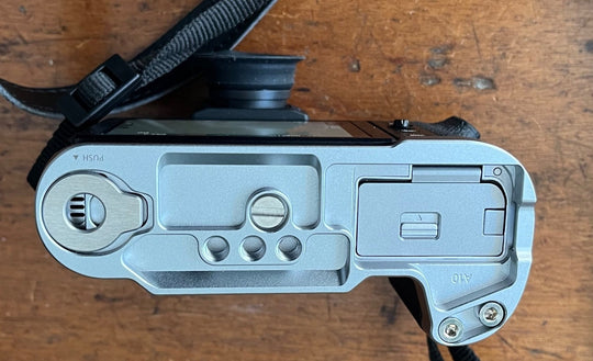 Fujifilm X-T50  Mirrorless Digital Camera - Silver - with two lenses