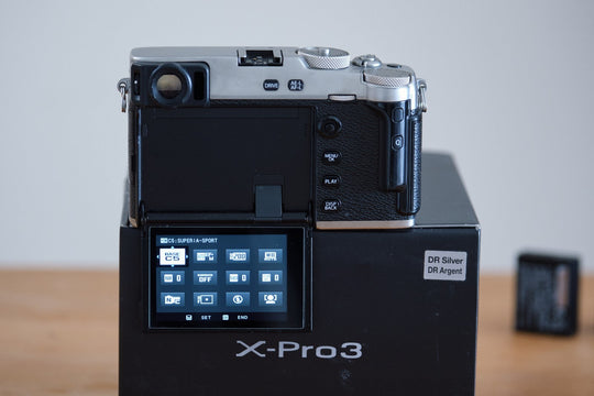 Fujifilm X-Pro3 Camera Dura Silver - Box, Accessories, and Batteries
