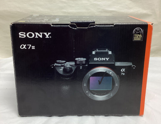 NEW - Sony a7 III Full Frame Mirrorless Interchangeabl<wbr/>e Lens Camera ILCE-7M3