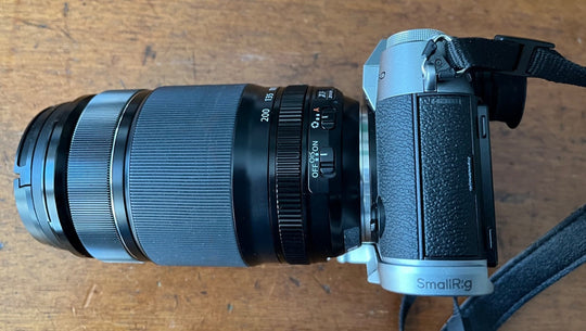 Fujifilm X-T50  Mirrorless Digital Camera - Silver - with two lenses