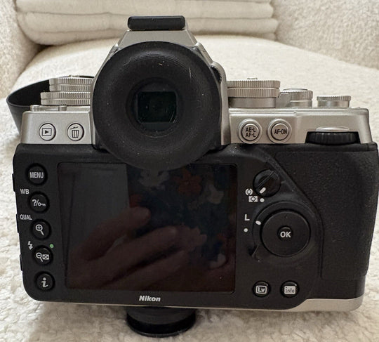 Nikon DF 16.0 MP Digital Camera - Silver, with Four Lenses
